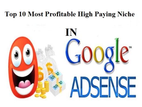 Top 10 Most Profitable High Paying Niche in Google Adsense