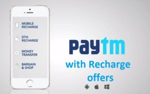 PayTm with Recharge offers